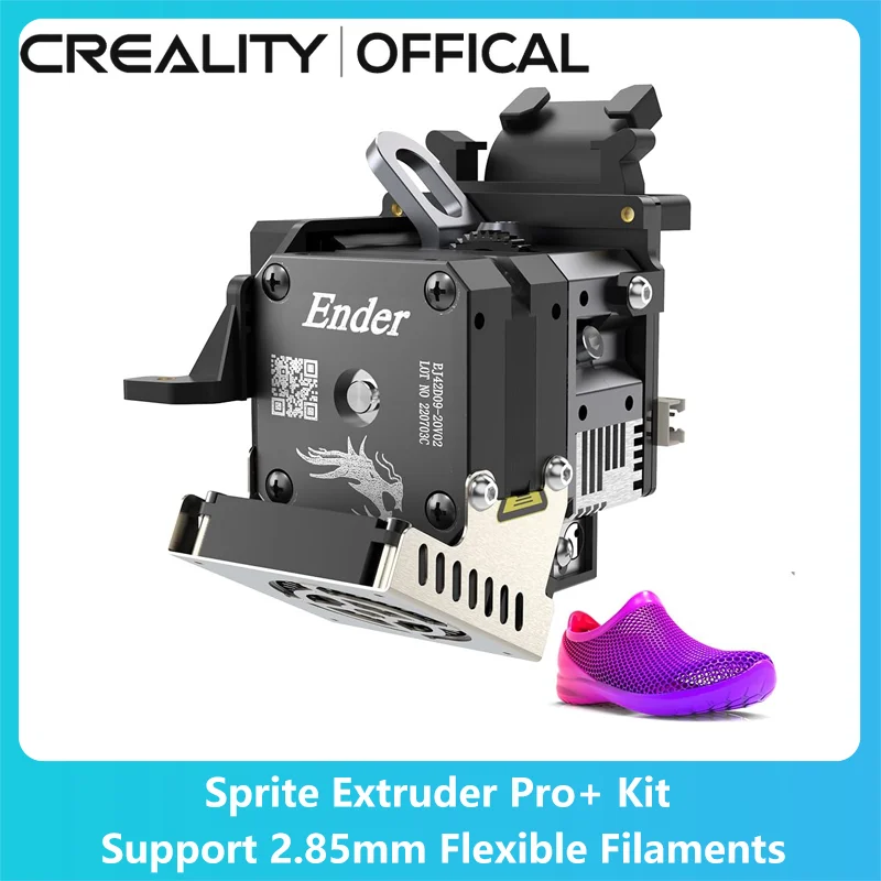 Službeni kit Ekstruder CREALITY s direktnim pogonom Novi upgrade Kit Sprite Extruder Pro + za Ender 3/Pro/MAX/V2 s koncem usijanja 2,85 mm